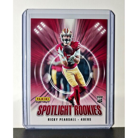 Rookie Ricky Pearsall Panini | Other | Ricky Pearsall Rookie 224 Panini Spotlight Rookies Nfl ...